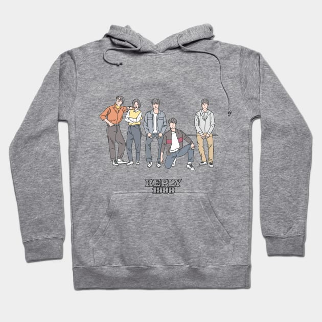 REPLY 1988 Hoodie by ArtByAzizah